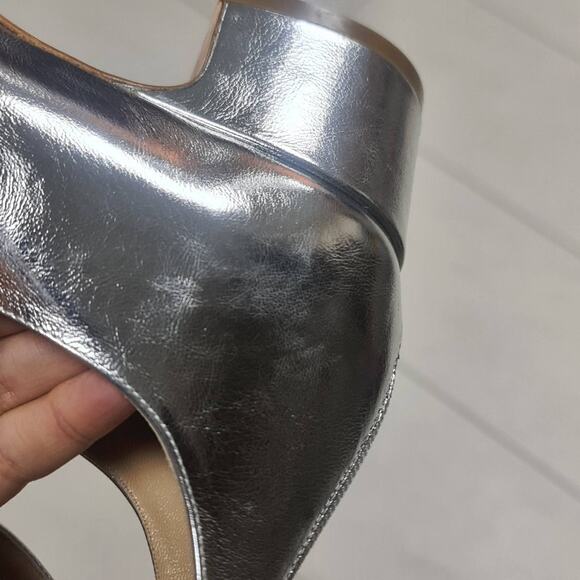 Dior D-Doll Laminated Leather Mary Jane Pumps - Size 40 - Picture 12 of 13